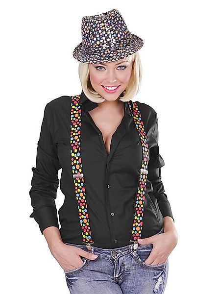 Widdmann Hosenträger Konfetti Hosenträger - für Faschingskostüm Clown Mit M günstig online kaufen