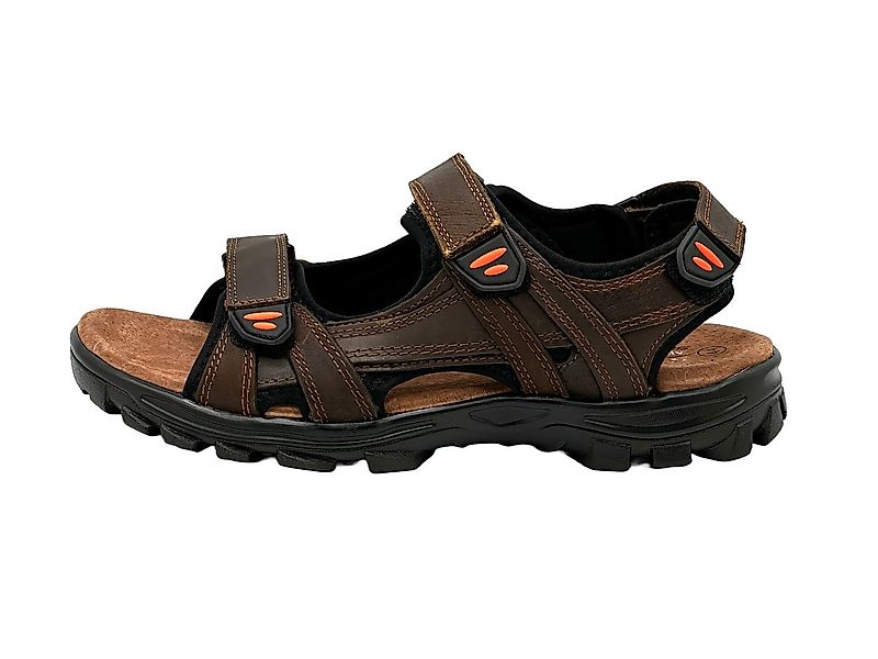 Nowaland Herren Trekkingsandalen aus Leder mit Klettverschluss Trekkingsand günstig online kaufen