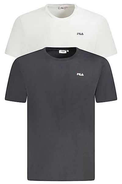 Fila T-Shirt Herren Kurzarm T-Shirt Doppelpack Weiß/Schwarz aus günstig online kaufen