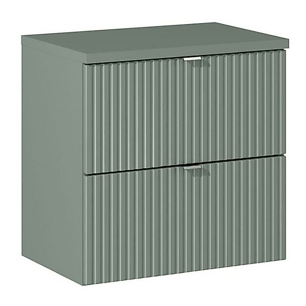 Lomadox Waschbeckenschrank NEWPORT-56-GREEN Waschtischunterschrank, 60cm, S günstig online kaufen