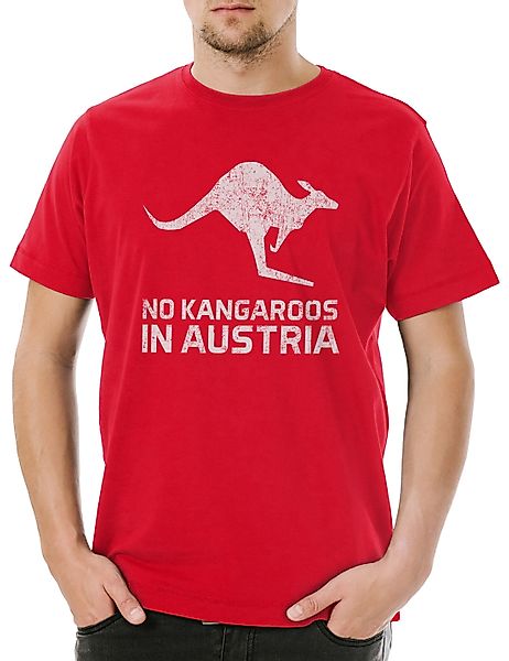 Urban Backwoods Print-Shirt No Kangaroos In günstig online kaufen