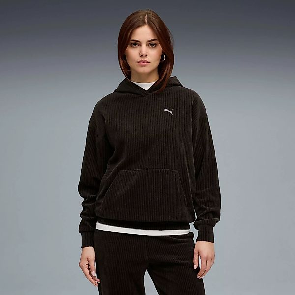 PUMA Kapuzensweatshirt ESS ELEVATED COMFORT VELOUR günstig online kaufen