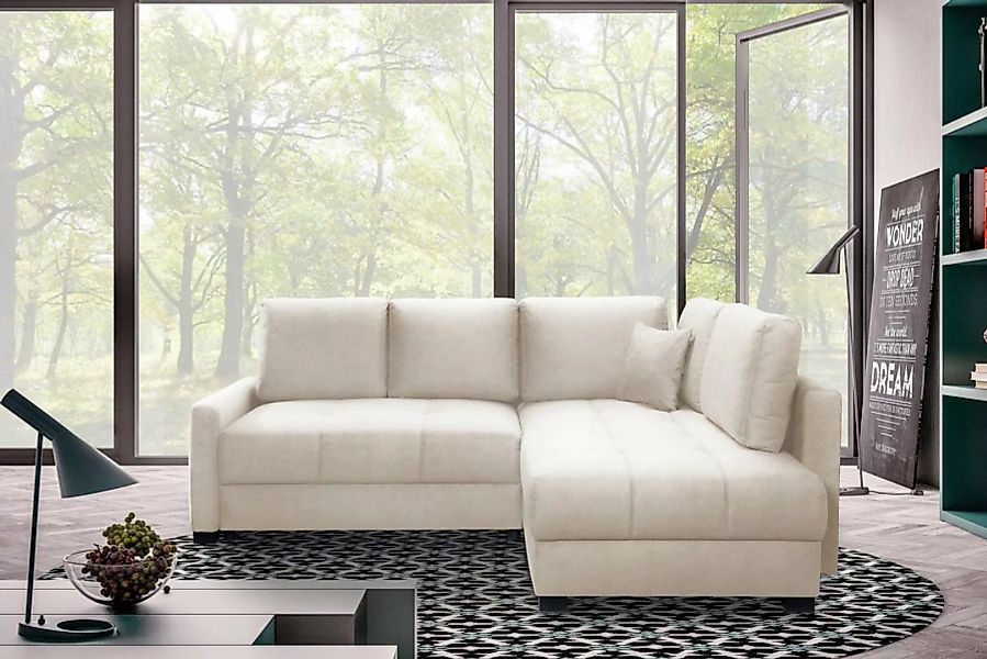 exxpo - sofa fashion Ecksofa Chester, L-Form, 2 Teile, mit Boxspring/Federk günstig online kaufen