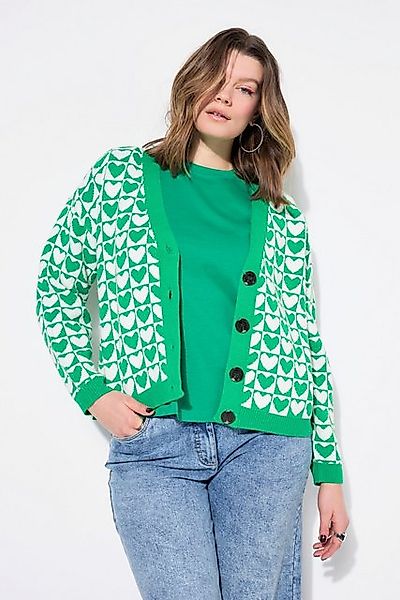 Studio Untold Strickjacke Strickjacke oversized Hearts günstig online kaufen