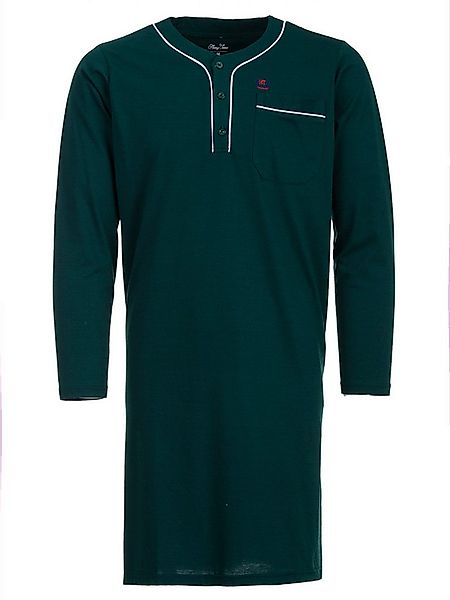 Henry Terre Nachthemd Nachthemd Langarm - Unifarben günstig online kaufen