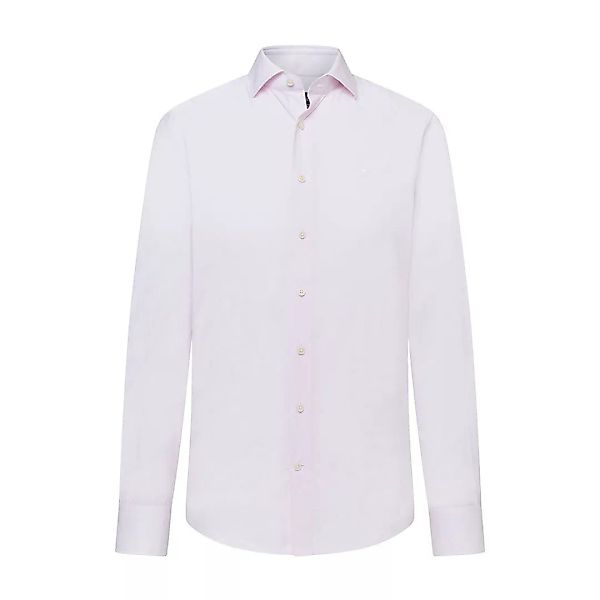 Hackett Yarn Dyed Pop Langarm Hemd XL Soft Pink günstig online kaufen
