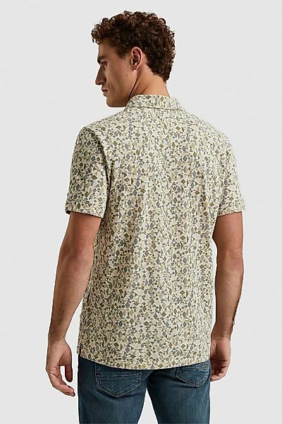 Cast Iron Poloshirt Druck Beige - Größe XL günstig online kaufen