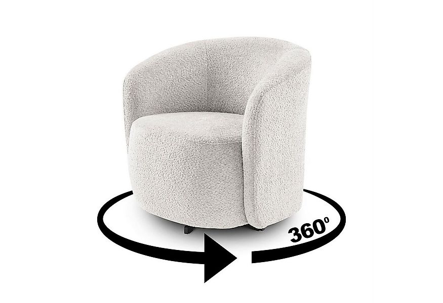 Lookway Drehsessel SWING 360° Bequemer Drehstuhl günstig online kaufen