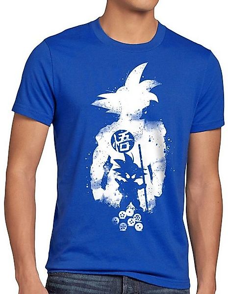 style3 T-Shirt Kamehameha Energie Gallic dragonball z gt songoku dbz günstig online kaufen