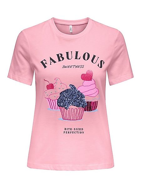 ONLY Kurzarmshirt ONLKITA LIFE S/S TOP BOX JRS Baumwolle, regular fit, Rund günstig online kaufen