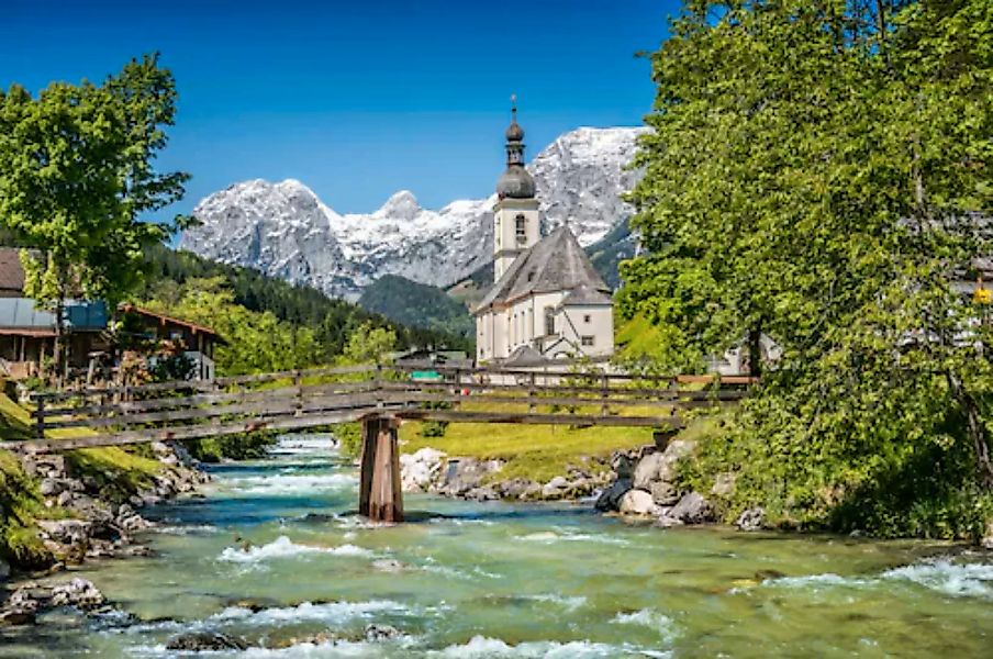 Papermoon Fototapete »Bavarian Alps« günstig online kaufen