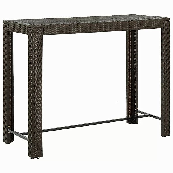 vidaXL Gartentisch Garten-Bartisch Braun 140,5x60,5x110,5 cm günstig online kaufen