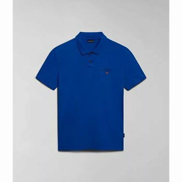 Napapijri  T-Shirts & Poloshirts ELBAS JERSEY - NP0A4GB4-B2L1 BLUE LAPIS günstig online kaufen