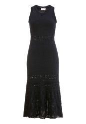 Hessnatur Strickkleid aus reiner Bio-Baumwolle (1-tlg) günstig online kaufen