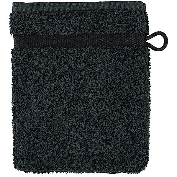 Rhomtuft - Handtücher Princess - Farbe: schwarz - 15 - Waschhandschuh 16x22 günstig online kaufen