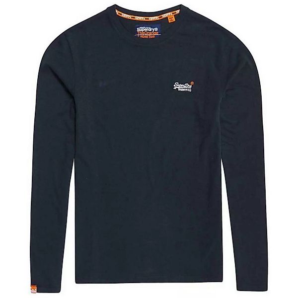 Superdry Orange Label Vintage Embroidered Langarm-t-shirt S Eclipse Navy günstig online kaufen