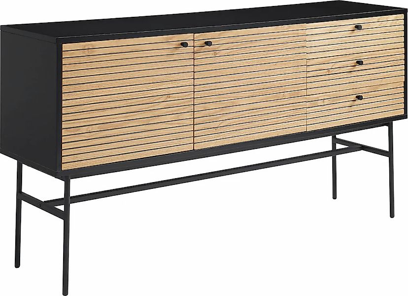 SalesFever Sideboard "Torsby Chic Kommode für moderne Wohnwelten" Scandi De günstig online kaufen