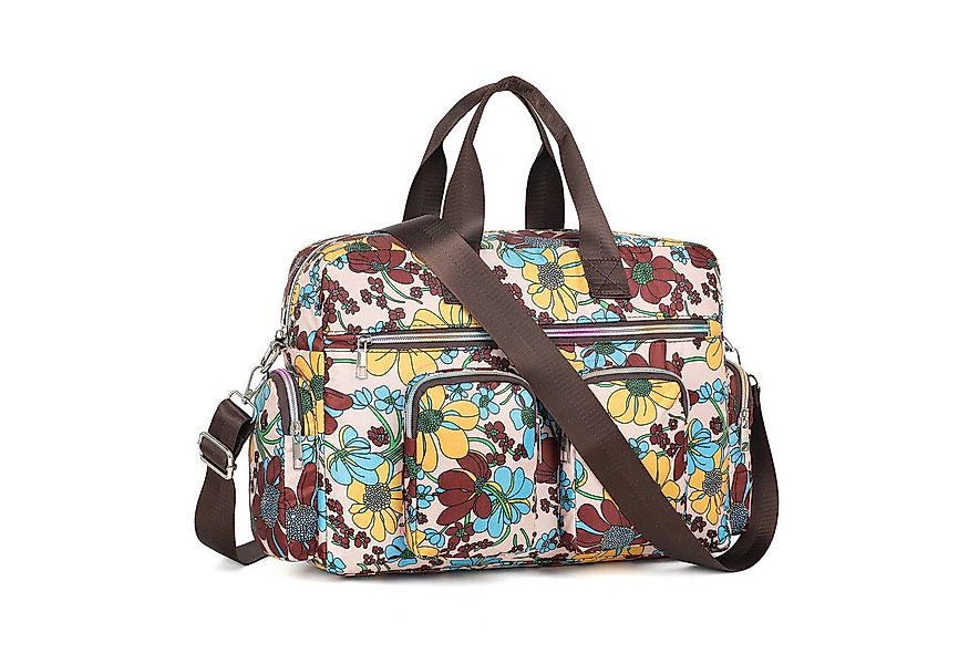 KONO Handtasche Damenhandtasche, Wasserdicht mit Blumenmuster günstig online kaufen