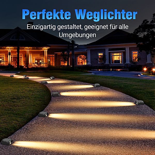 Elegear LED Solarleuchte 4/8 Stück Solarleuchten, günstig online kaufen
