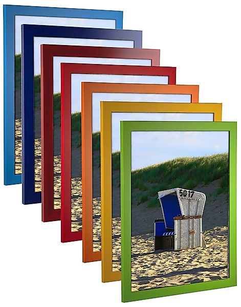 myposterframe Einzelrahmen Bilderrahmen Bunt Juno, (1 günstig online kaufen