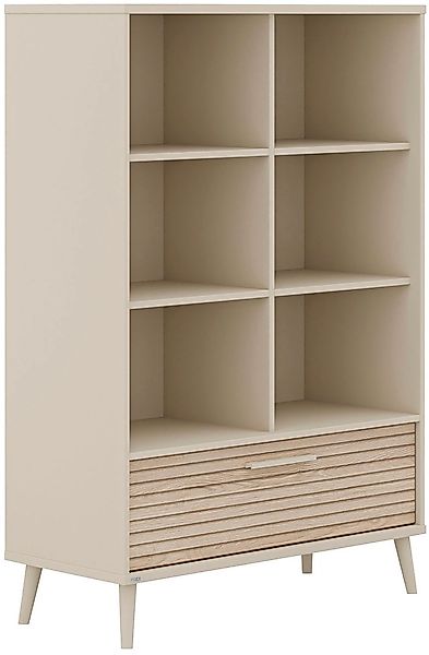 PAIDI Standregal »EEFJE, Regal in modernem Design, Cashmere-Beige mit Groov günstig online kaufen