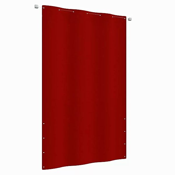 Vidaxl Balkon-sichtschutz Rot 140x240 Cm Oxford-gewebe günstig online kaufen