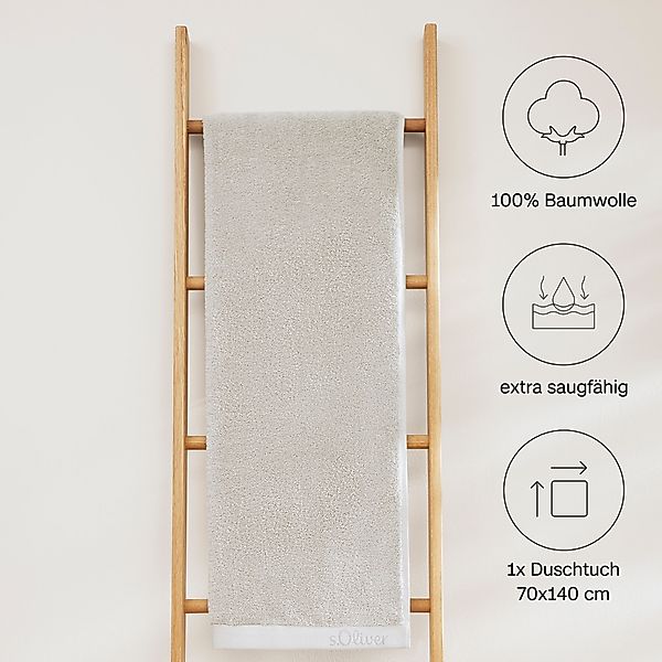 s.Oliver Duschtuch s.Oliver, Premium Qualität, 600 günstig online kaufen