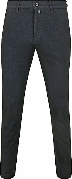 Pierre Cardin Hose Tapered Navy - Größe W 34 - L 34 günstig online kaufen