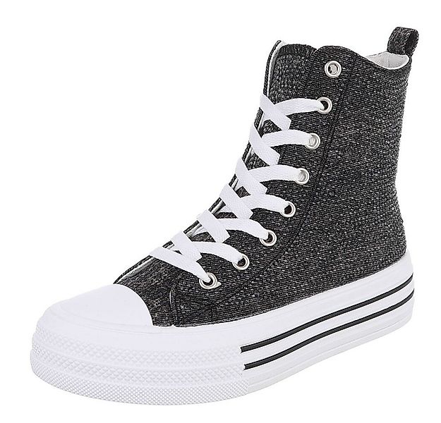 Ital-Design Hochschaft-Sneaker für Damen - Bequem und vielseitig Sneakerboo günstig online kaufen