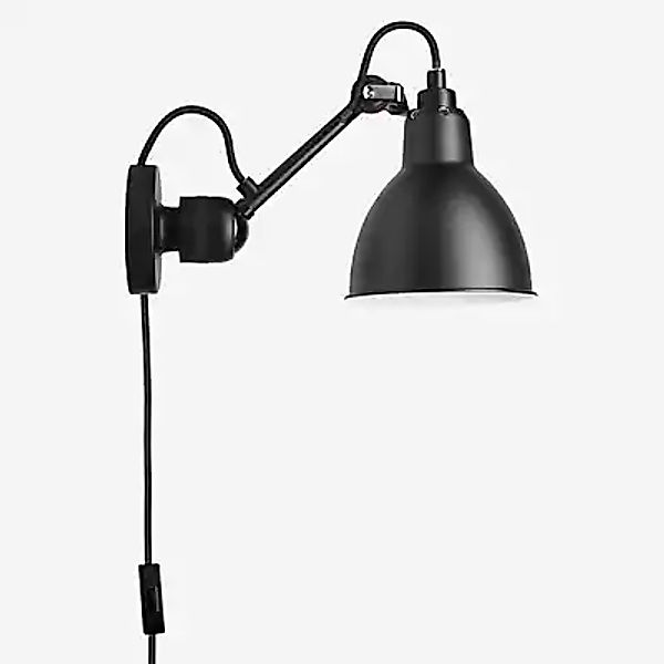 DCW Lampe Gras No 304 CA Wandleuchte schwarz, Kupfer roh/weiß günstig online kaufen