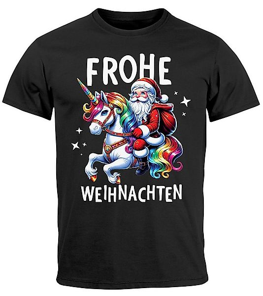 MoonWorks Print-Shirt Herren T-Shirt Frohe Weihnachten Lustig Weihnachtsshi günstig online kaufen