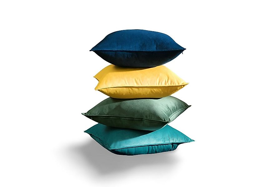 Interior by Hakito Dekokissen 2er Set Kissenbezug inklusive Füllkissen Kiss günstig online kaufen