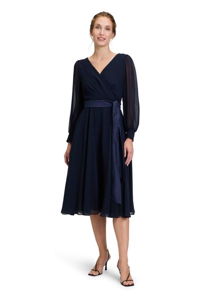 Vera Mont Cocktailkleid "Damen Cocktailkleid mit Gürtel" Ohne Tasche Design günstig online kaufen