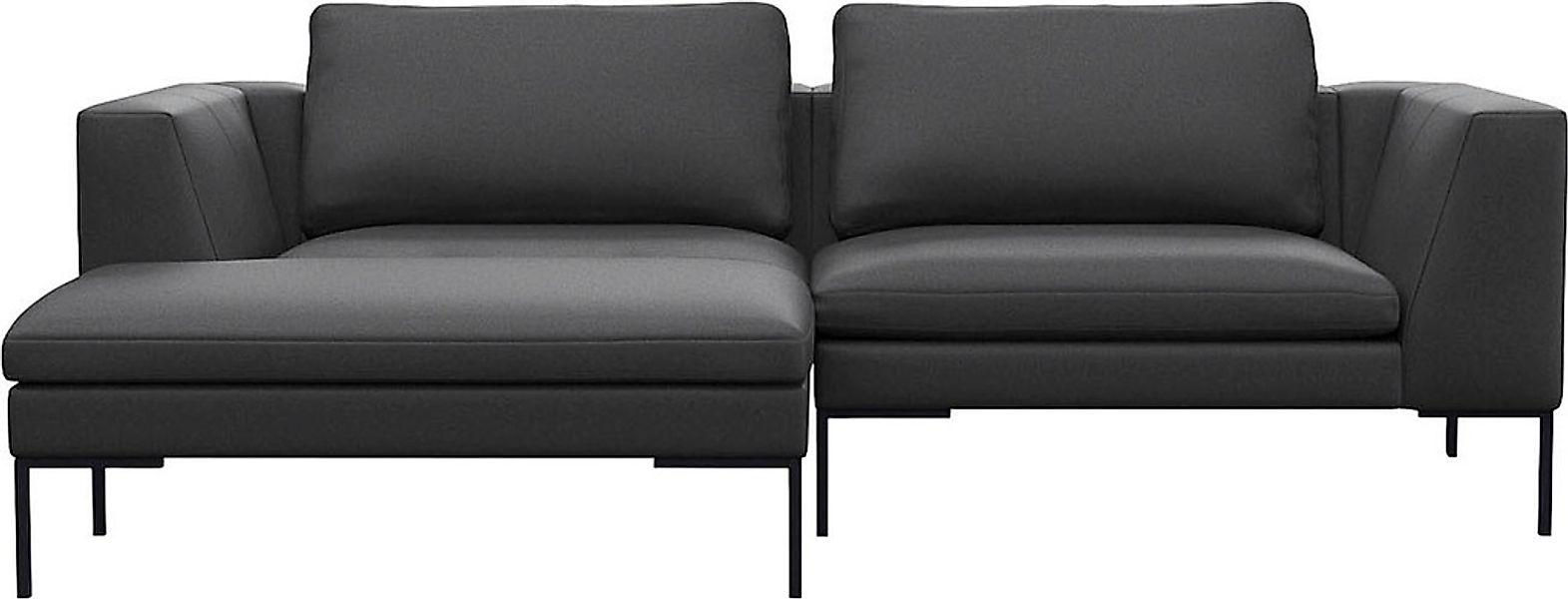FLEXLUX Ecksofa "Loano, superbequemer Sitzkomfort durch Kaltschaum im Sitz, günstig online kaufen