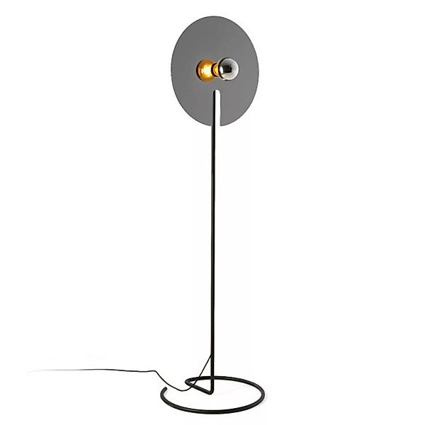 WEVER & DUCRÉ Mirro Stehlampe 2.0 schwarz/chrom günstig online kaufen