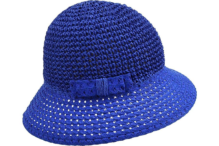 Seeberger Sonnenhut Papierstroh Glocke mit Schleife günstig online kaufen