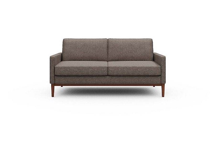 moebelfaktor Sofa Bodo 2,5-Sitzer, Retro-Design, elegante Linien, stabile H günstig online kaufen