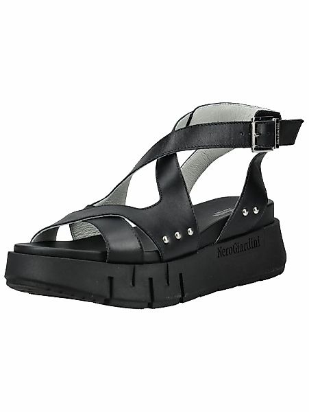 Nero Giardini Plateausandaletten "Nero Giardini Sandalen Leder" günstig online kaufen