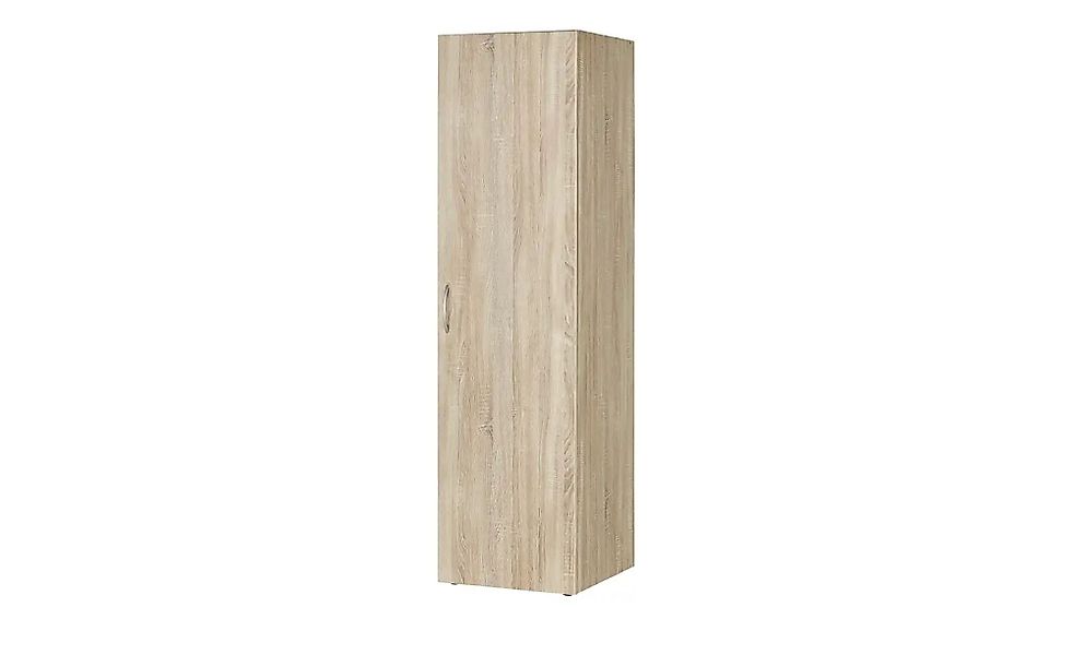 Schrank  1-türig  Multiraumkonzept ¦ holzfarben ¦ Maße (cm): B: 50 H: 185 T günstig online kaufen