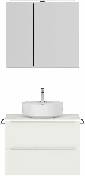 nobilia Badmöbel-Set "Alvene", (2 St., vormontiert, mit Soft-Close), inkl. günstig online kaufen