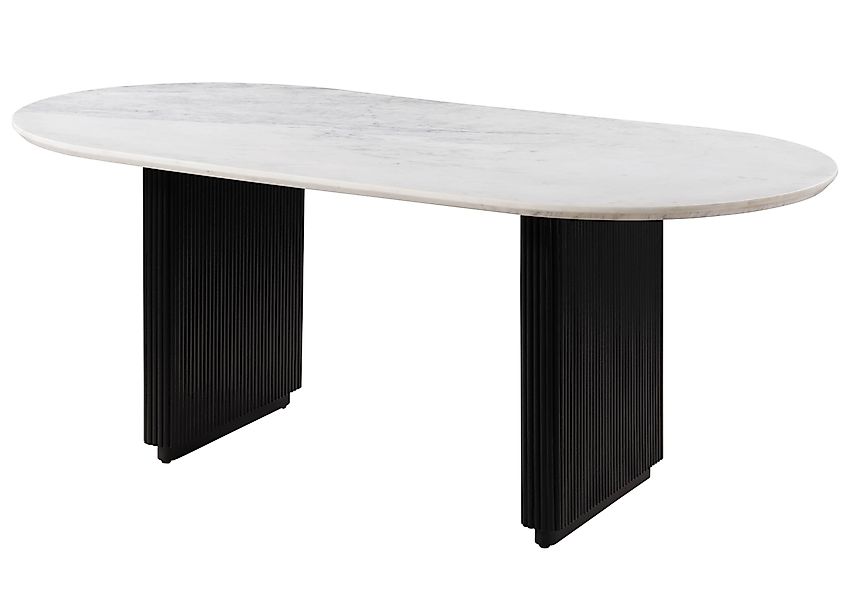 Massivmoebel24 Esstisch BARCELONA (oval Mango 200x100x76x76 günstig online kaufen