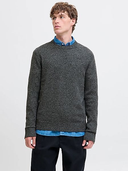 Jack & Jones Rundhalspullover "JPRBLULAMBSWOOL KNIT CREW NECK" günstig online kaufen