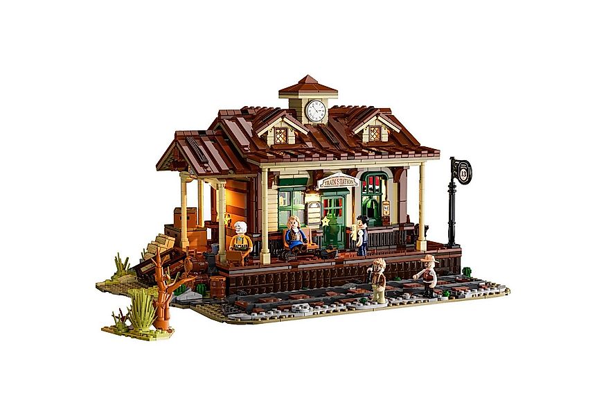 Lumibricks Lumibricks Westbahnhof, Konstruktionsspielzeug Spielbausteine günstig online kaufen