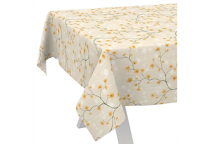 ANRO Tischdecke abwaschbar LANA Magnolie-Chloe Wachstuch 2.0 (Einzelstück 1 günstig online kaufen