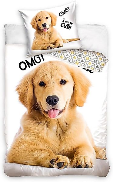 Carbotex Bettwäsche Golden Retriever Hund - günstig online kaufen