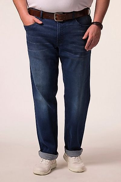 Men Plus Cargohose Men+ Jeans Denim Bauchfit Regular Fit 5-Pocket günstig online kaufen