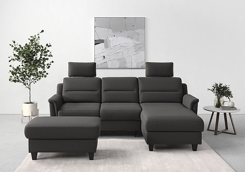 sit&more Ecksofa Farö L-Form, inklusive Federkern, günstig online kaufen