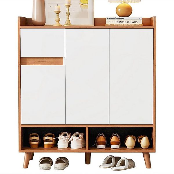 OKWISH Schuhschrank Moderne Kommode Schuhschrank (Schuhschrank mit 3 Klappe günstig online kaufen