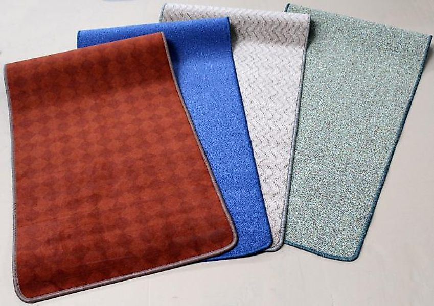 100x150 Teppich Kettel Vorlagen 1 Stück Blau / Rot / Hellgrau günstig online kaufen