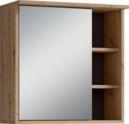 byLIVING Spiegelschrank Wellness (1-St) 60cm Badschrank günstig online kaufen